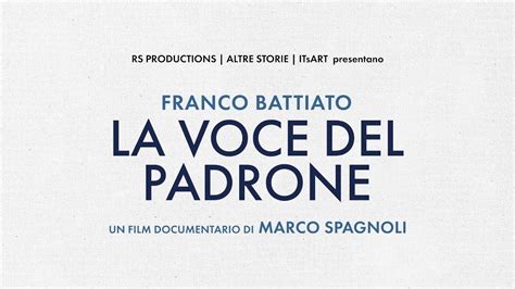 Franco Battiato La Voce Del Padrone Trailer Ufficiale Youtube