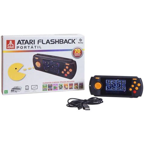 Atari Flashback 8 Portátil Tectoy KaBuM