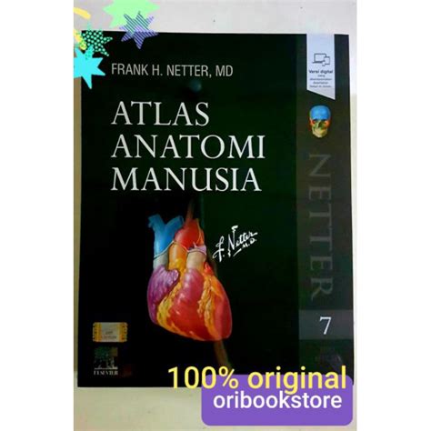 Jual Tertarik ORIGINAL Atlas Anatomi Manusia Edisi 7 Frank H Netter