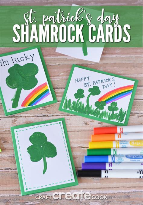 St Patricks Day Cards For Kids To Make Scrap Booking