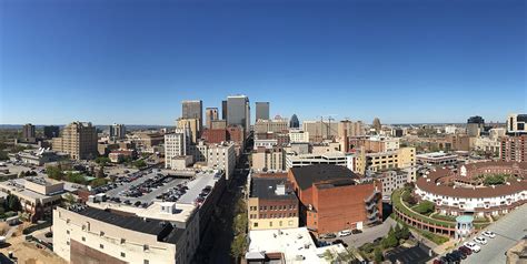 City gazing from the rooftop of the historic Brown Hotel | Broken Sidewalk