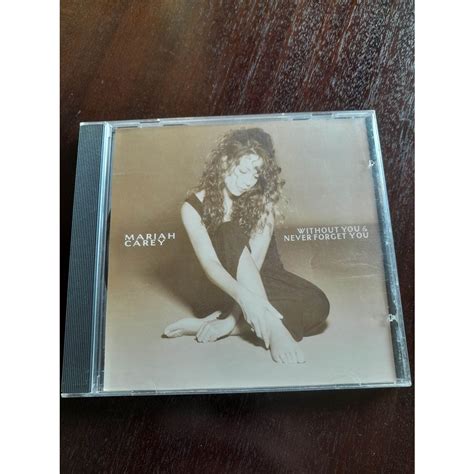 CD Single Mariah Carey Without You & Never Forget You | Shopee Brasil