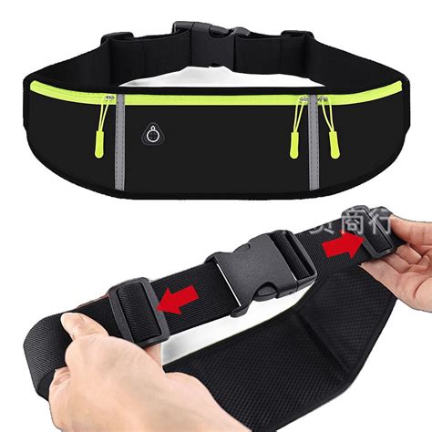 Outdoor Multifunctional Waist Bag Men S Sports Running Fitness Close