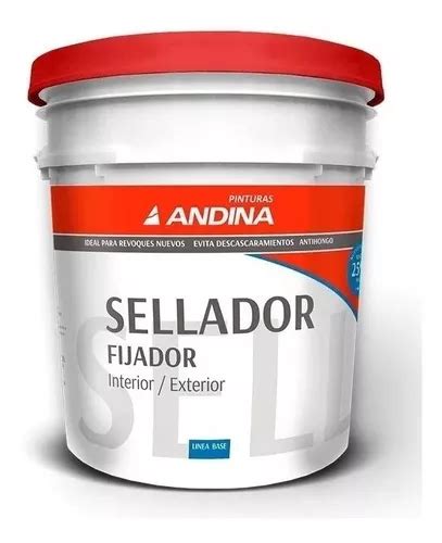 Sellador Fijador Andina X 10 Litros Envío gratis