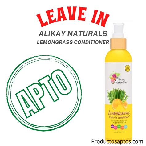 Leave In Lemongrass Conditioner Alikay Naturals