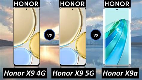 Honor X9 4g Vs Honor X9 5g Vs Honor X9a Youtube