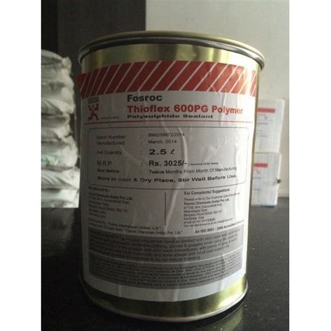 Fosroc Thioflex Pg Polymer Polysulphide Sealant L At Rs