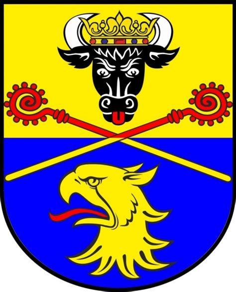 Wappen Von Rostock Kreis Coat Of Arms Crest Of Rostock Kreis