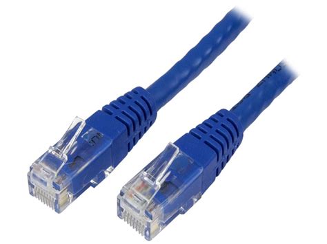 C6patch1bl Cat6 Ethernet Cable 1 Ft Blue Patch Cable