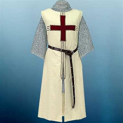 Medieval Knight Templar Crusader Tunic Surcoat Robe New Ebay