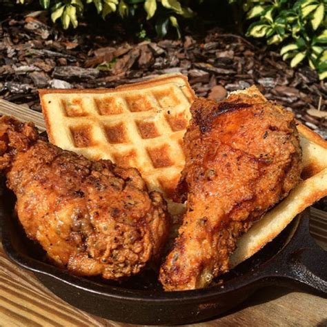 Nashville Hot Chicken And Waffles : Damn That Looks Good