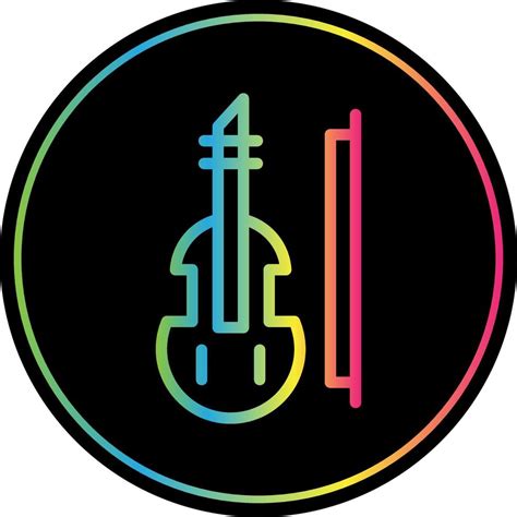 violin vector icon design  vector art  vecteezy