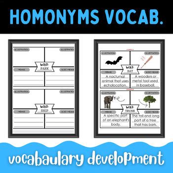 Results For Multiple Meaning Words Worksheets Tpt