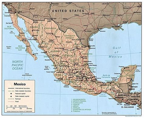 45 Mapa De La Republica Mexicana Con Capitales Pictures Madre | Images ...