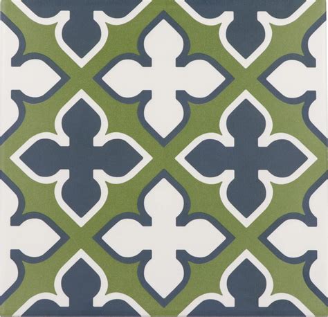 Multicolor tiles, faux encaustic tiles effect 20x20 (Spain). Reviews
