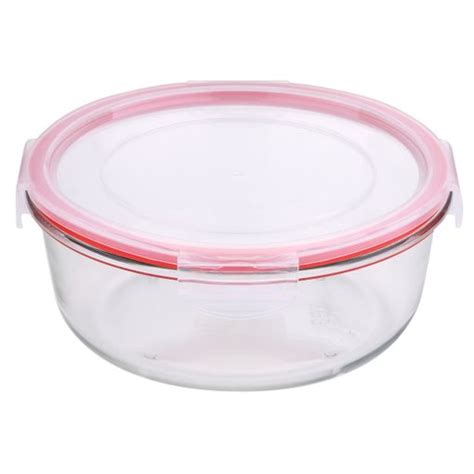 Tupperware Fiambrera Redonda Ml Vidrio Templado Toledo Con