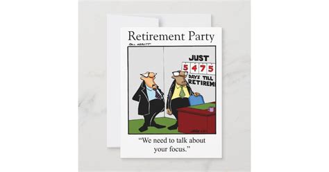 Funny Retirement Party Invitations | Zazzle