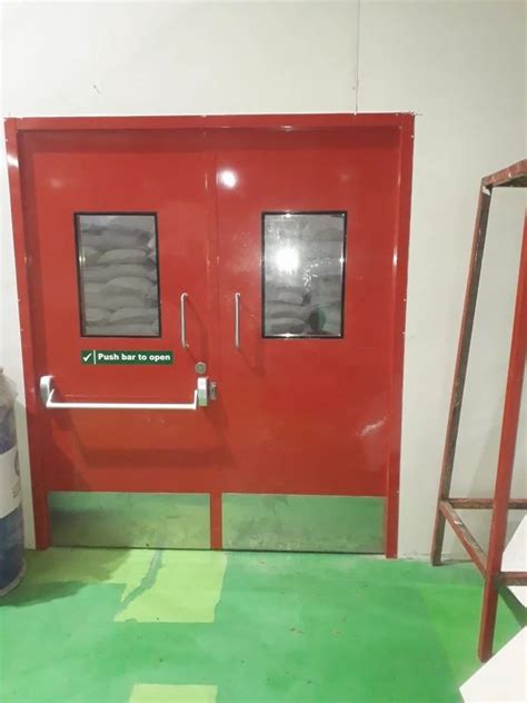 Mild Steel Emergency Exit Double Door Powder Coated At Rs Piece