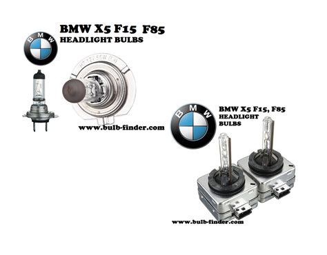 BMW X5 F15, F85 2013-2018 bulb type LOW BEAM HEADLIGHT – Car, Truck & Motorcycle Bulb Finder