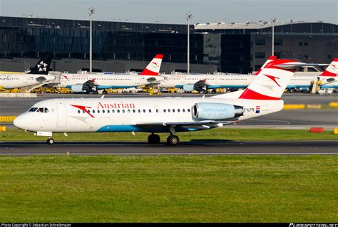 Oe Lfr Austrian Airlines Fokker F Mark Photo By Sebastian