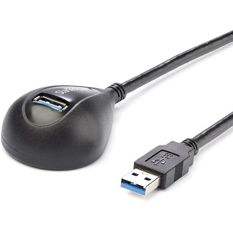 Startech 5 Ft Black Desktop Superspeed Usb 3 0 Extension Cablea To A M Fextend A Usb 3 0