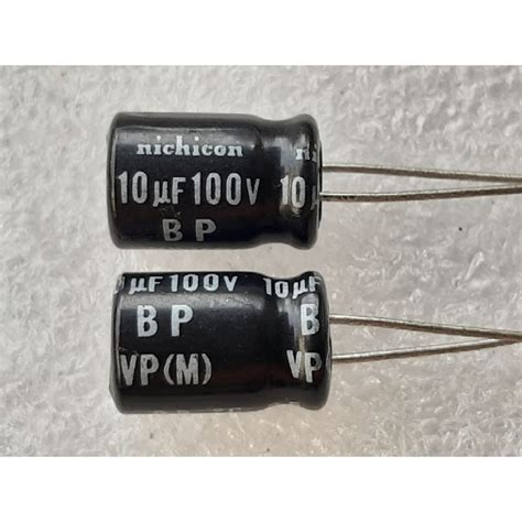 Nichicon Bp Vp Uf V Capacitor Bipolar Capacitors Without Polar