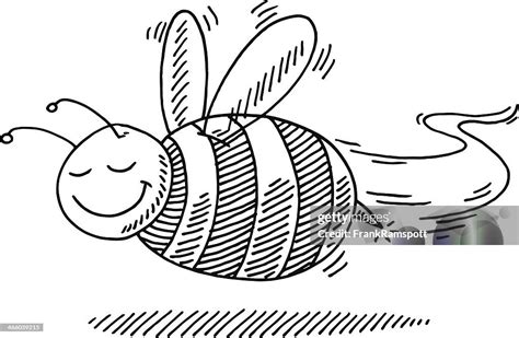 Cartoon Bee Drawing High-Res Vector Graphic - Getty Images