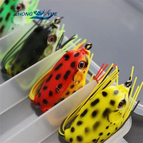 High Quality Pcs Colors G Cm Topwater Frog Hollow Body Soft