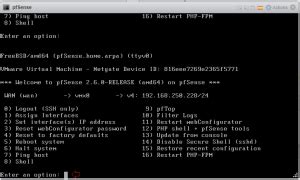 Activar El Login En La Consola De PfSense