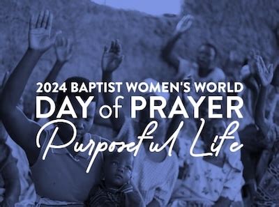 Baptist Womens World Day Of Prayer Woman S Missionary Union Of