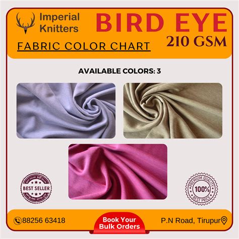 Plain Solids Bird Eye Fabric GSM 200 250 Polyester At Rs 440 Meter