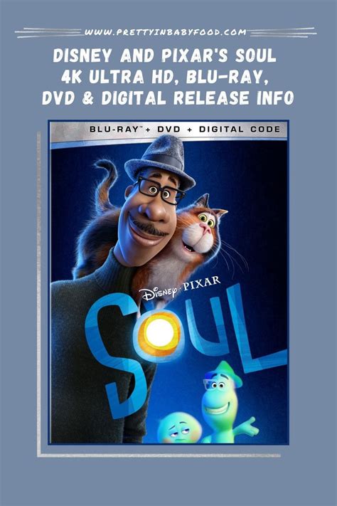 Disney And Pixars Soul K Blu Ray Dvd Digital Release Info Blu