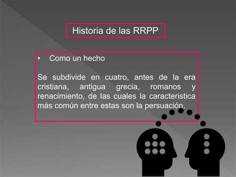 Historia De Las Rrpp Ppt