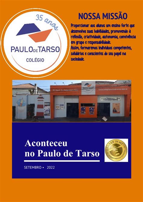 Colegio Paulo De Tarso - Colégio Paulo de Tarso - Vem ser bilíngue!