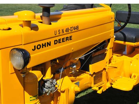 1956 John Deere 420 W Navy At Gone Farmin Spring Classic 2015 As S34