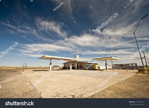 Old Gas Station Ghost Town Along Stock Photo 145554781 Shutterstock