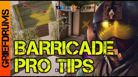 How To Use Barricades Like A PRO Rainbow Six Siege Tips And Tricks