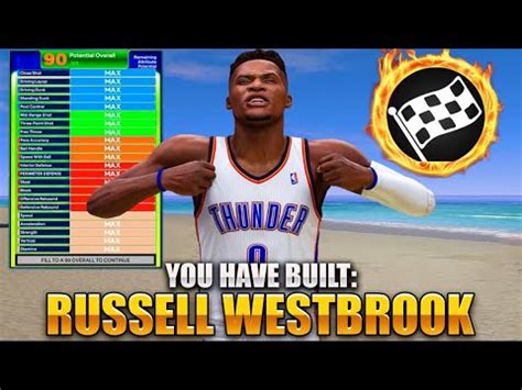 Okc Russell Westbrook Mid Range Slasher Build W Contact Dunks In Nba