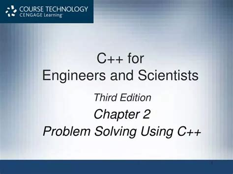 Ppt Chapter Problem Solving Using C Powerpoint Presentation Free