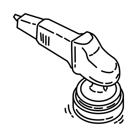 Polishers Icon Vector Doodle Hand Drawn Or Outline Icon Style