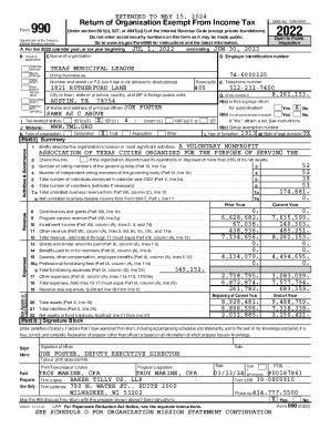 Fillable Online IR 2024 15 IRS Update For Form 990 T Form 1120 POL