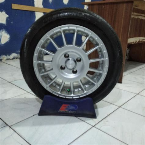 Jual Velg Mobil Second Racing Hsr Arrow Ring 16 Lebar 6 5 Et 45 Pcd