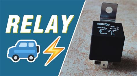 QUE ES Y COMO FUNCIONA Relay O Relevador Automotriz De 4 Y 5 Pines