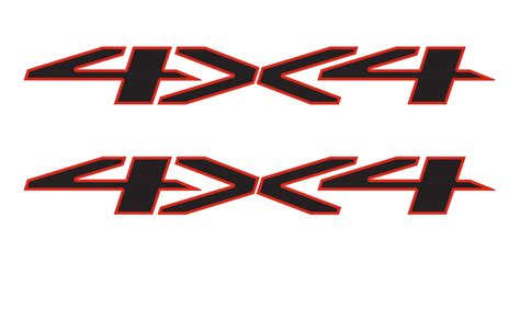 Buy 2019 2020 2021 2022 2023 2024 Chevy Silverado Redline 4x4 Bed Side Decals Stickers Set Of 2