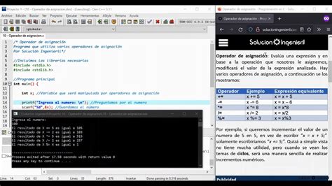 11 Operadores de asignación Programación en C YouTube
