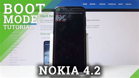 NOKIA 4 2 How To Enter Boot Mode YouTube