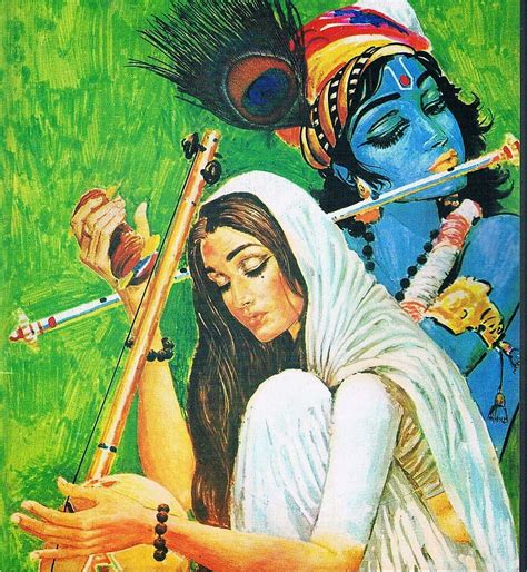 Latest Krishna And Krishna Krishna Krishna Meera Hd Phone Wallpaper