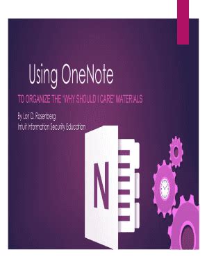 Fillable Online Using Onenote Fax Email Print Pdffiller