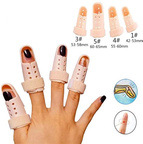 Buy Finger Splints 3 Size Trigger And Mallet Finger Splints For Straightening Broken Fingers