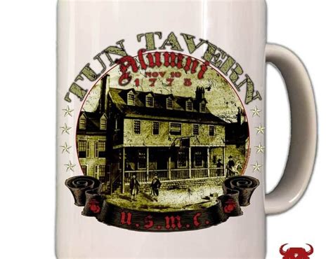 Usmc Tun Tavern Alumni Coffee Mug Usmc Marine Corps Birthday Coffee